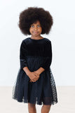 Black Velvet Tutu Dress - Mila & Rose ® - Flyclothing LLC