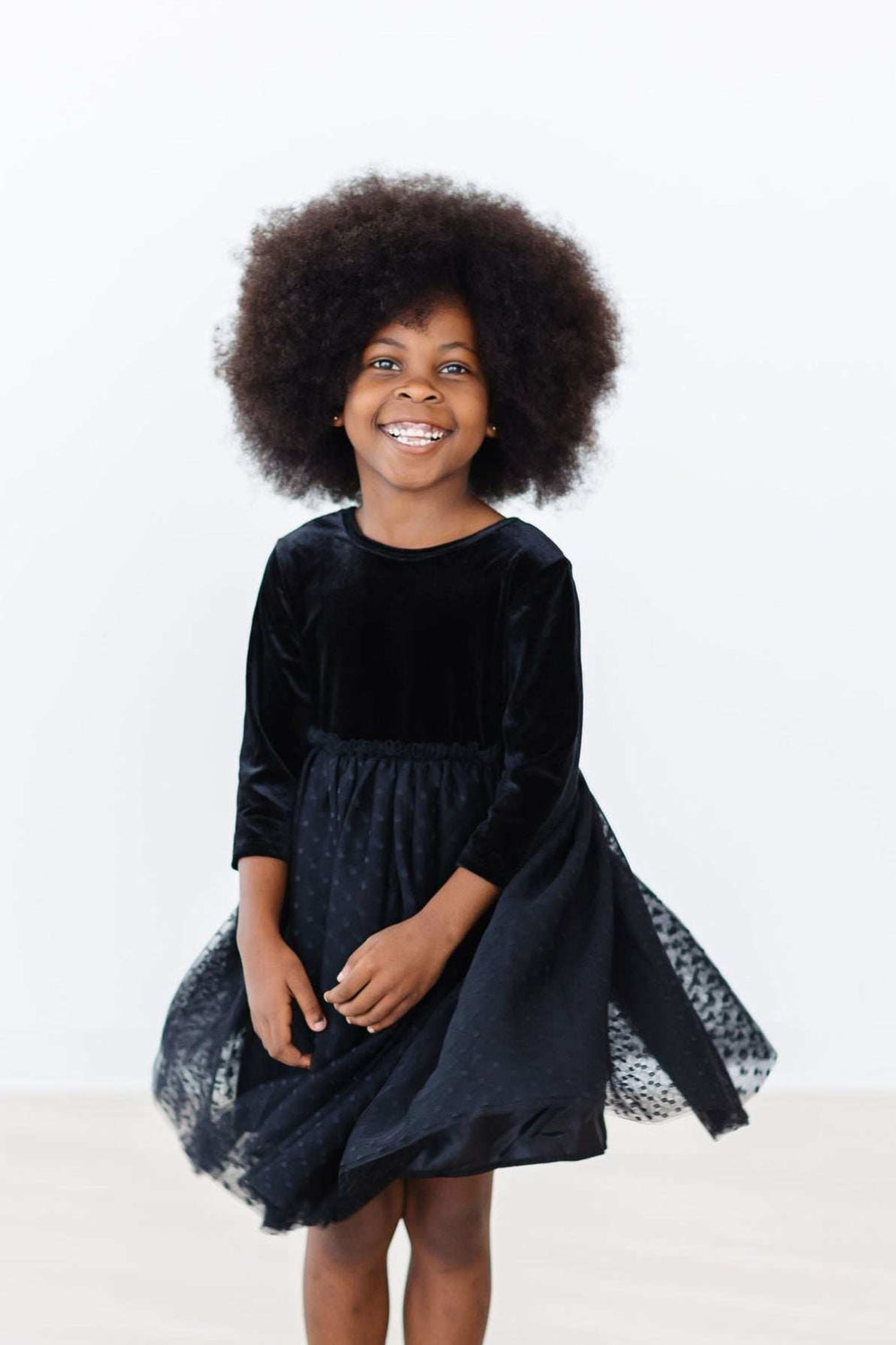 Black Velvet Tutu Dress - Mila & Rose ® - Flyclothing LLC