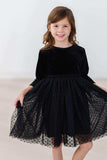 Black Velvet Tutu Dress - Mila & Rose ® - Flyclothing LLC
