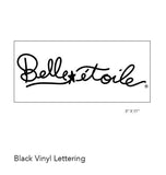 Wall & Showcase Lettering - Belle Étoile Jewelry - Flyclothing LLC