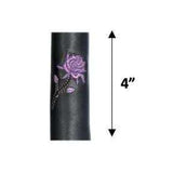 Purple Rose Hair Gloves - Unik Just for Bikers - Flyclothing LLC