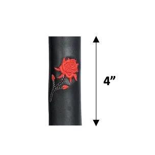 Red Rose Embroided