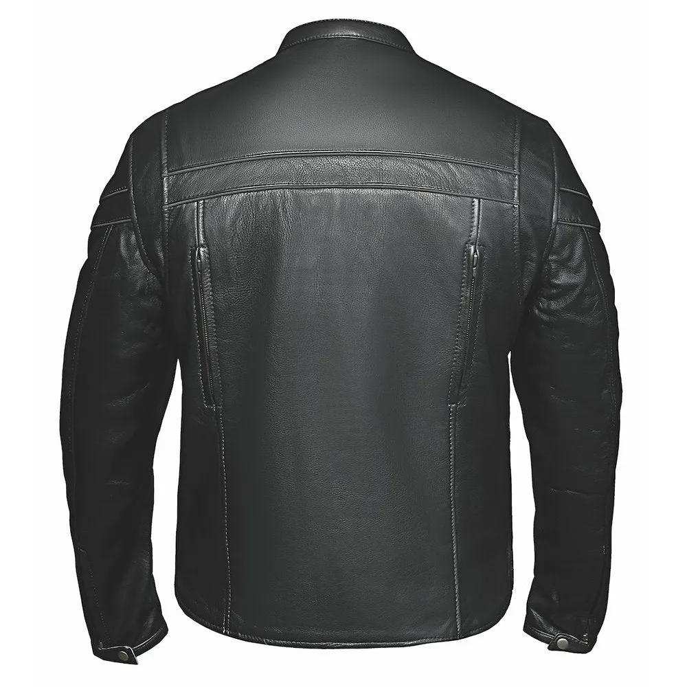 Thunder - Mens Ultra Leather Jacket - Unik Just for Bikers - Flyclothing LLC