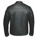 Thunder - Mens Ultra Leather Jacket - Unik Just for Bikers - Flyclothing LLC
