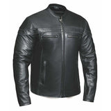 Thunder - Mens Ultra Leather Jacket - Unik Just for Bikers - Flyclothing LLC