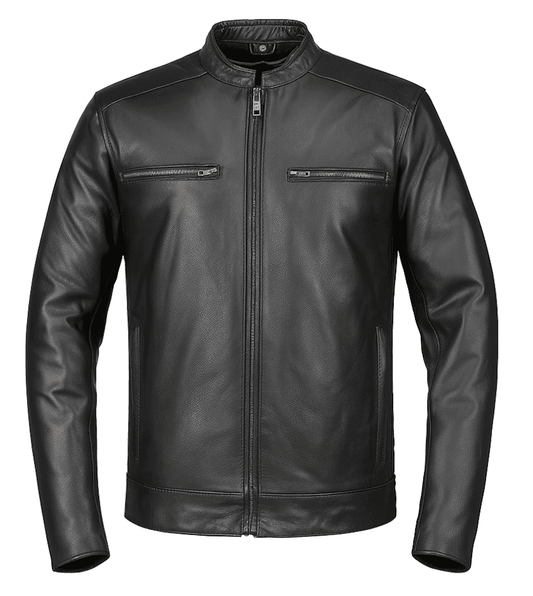 Blitz - Mens Premium Leather Jacket - Unik Just for Bikers - Flyclothing LLC