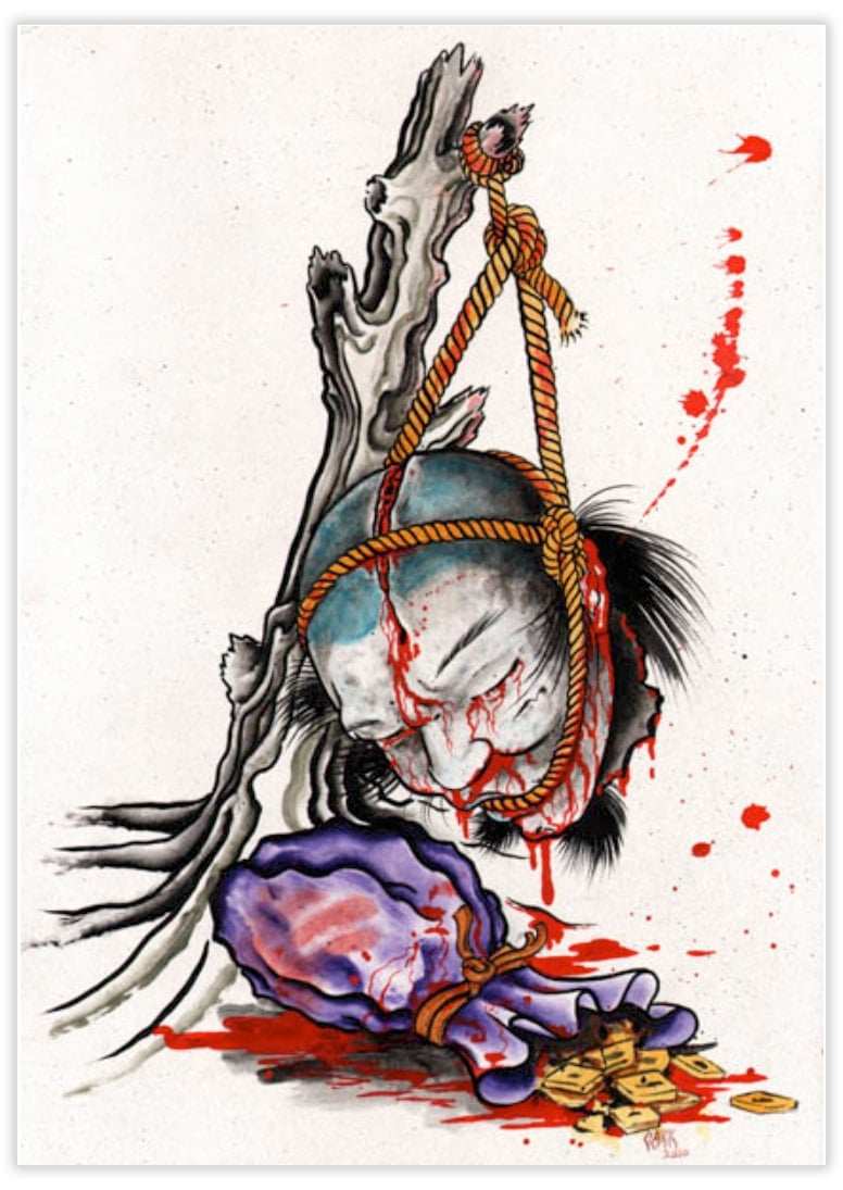 Black Market Art Company Blood Money Print - Black Market Art Company - Flyclothing LLC