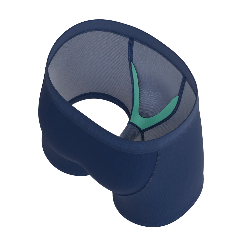 The Bloom Moon | Tonal Navy Boy's Boxer Briefs - Shinesty - Flyclothing LLC