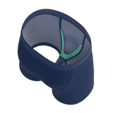 The Bloom Moon | Tonal Navy Boy's Boxer Briefs - Shinesty - Flyclothing LLC