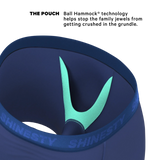 The Bloom Moon | Tonal Navy Ball Hammock® Pouch Underwear - Shinesty - Flyclothing LLC