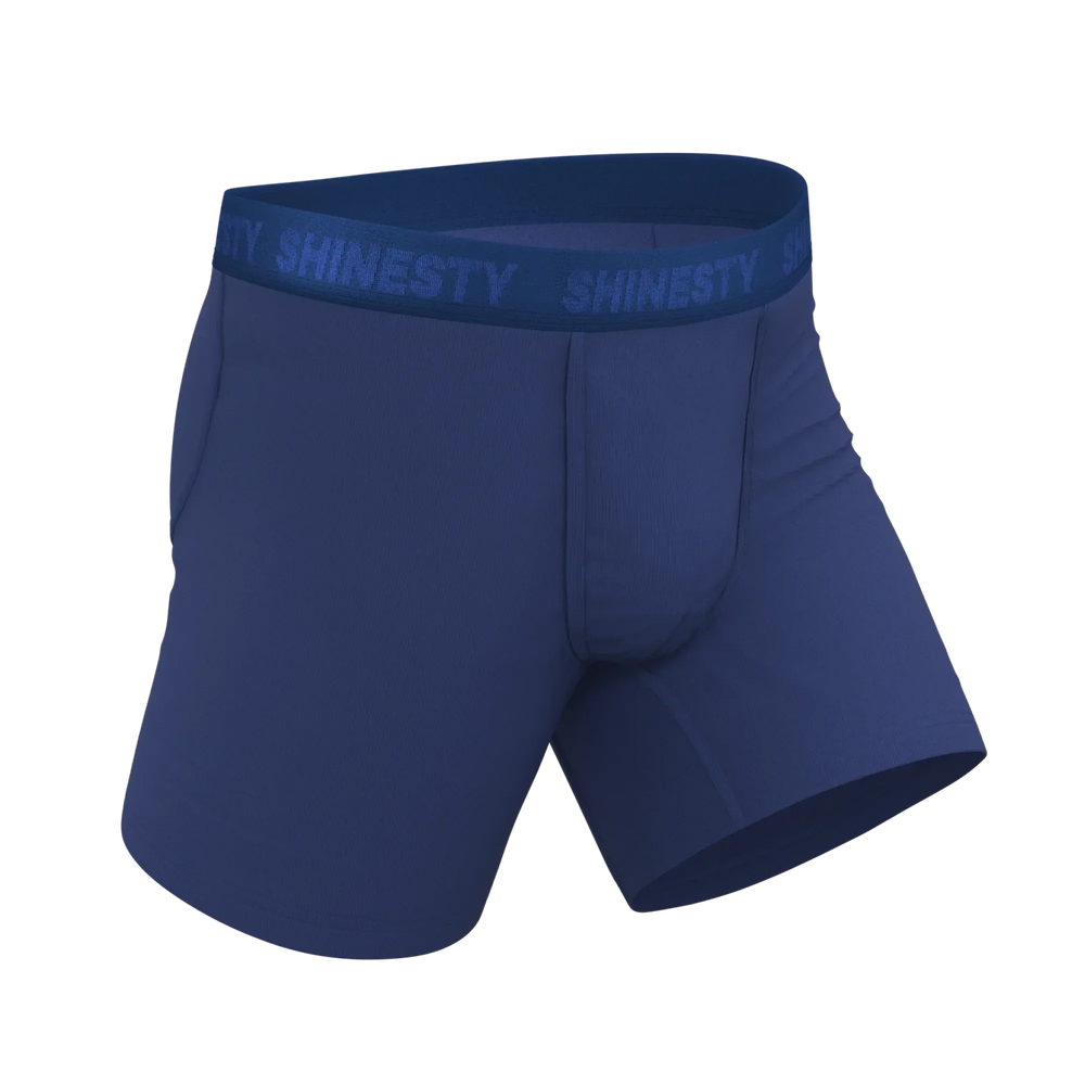 The Bloom Moon | Tonal Navy Ball Hammock® Pouch Underwear - Shinesty - Flyclothing LLC