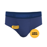 The Bloom Moon | Tonal Navy Ball Hammock® Pouch Underwear Briefs - Shinesty - Flyclothing LLC