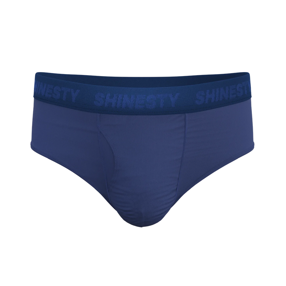 The Bloom Moon | Tonal Navy Ball Hammock® Pouch Underwear Briefs - Shinesty - Flyclothing LLC