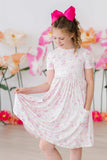 Blooming Beauty S/S Pocket Twirl Dress - Mila & Rose ® - Flyclothing LLC