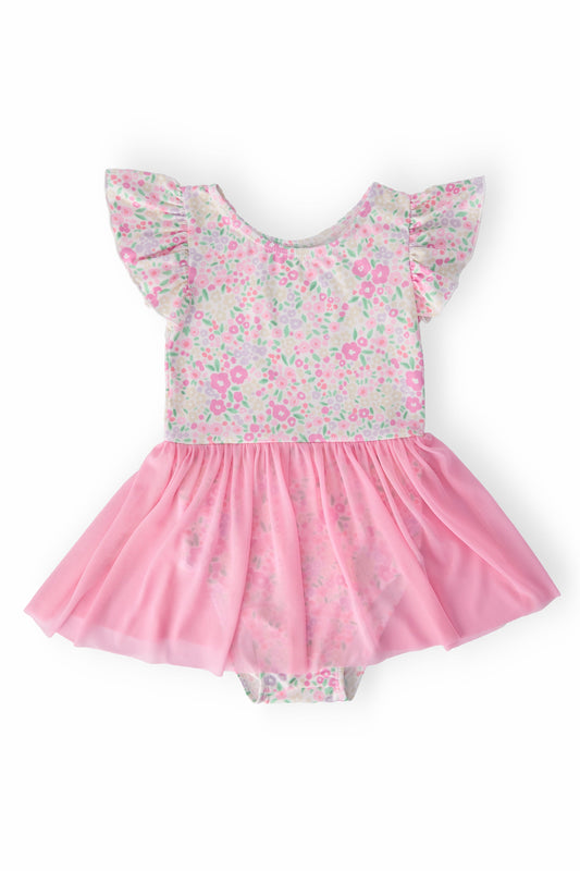 Blooming Beauty S/S Twirl Leotard