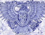 Black Market Art Company Blue Eagle Print - Black Market Art Company - Flyclothing LLC