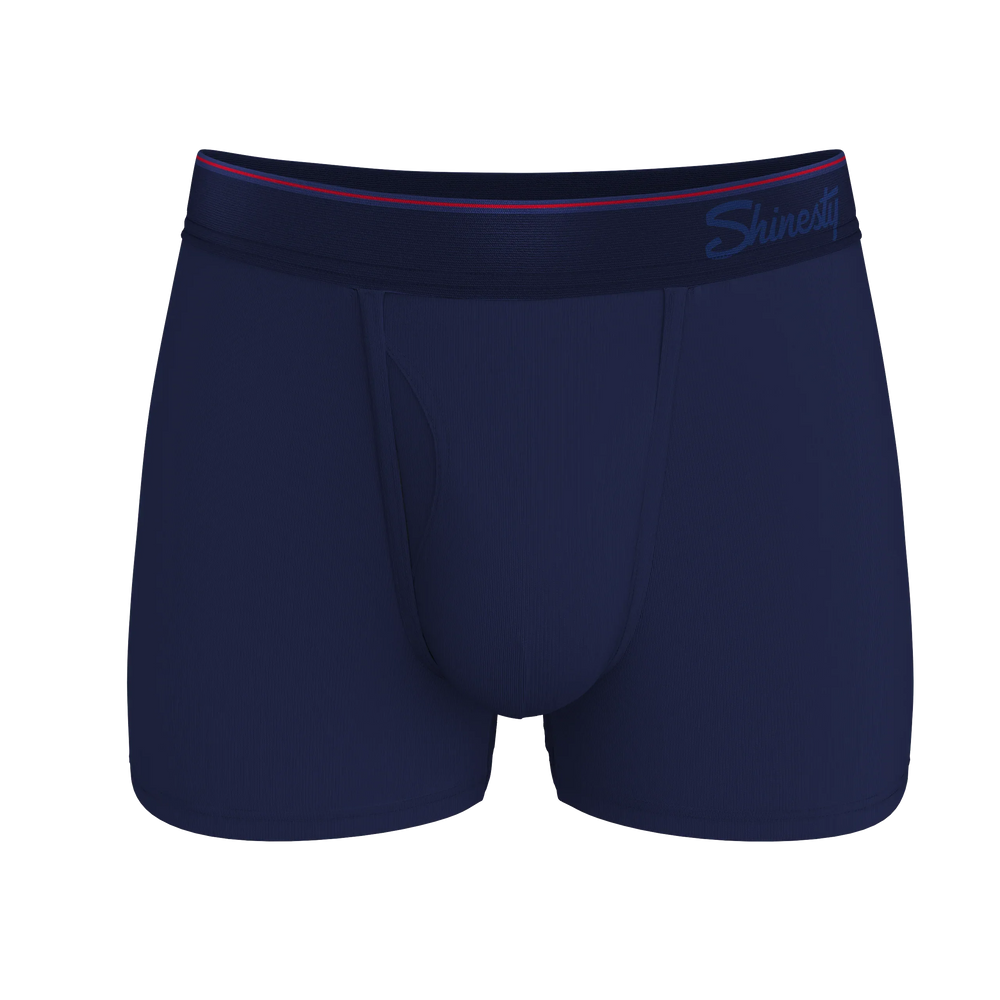 The Blueberry Pie | Red Tip Navy Ball Hammock® Pouch Trunks Underwear - Shinesty - Flyclothing LLC