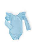Bluebird L/S Flutter Sleeve Leotard - Mila & Rose ® - Flyclothing LLC