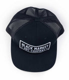 Black Market Art Company Black Market Art & Electric Retro Hat Print - Black Market Art Company - Flyclothing LLC