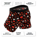The Bonbons | Naughty Chocolate Ball Hammock® Pouch Underwear With Fly - Shinesty - Flyclothing LLC