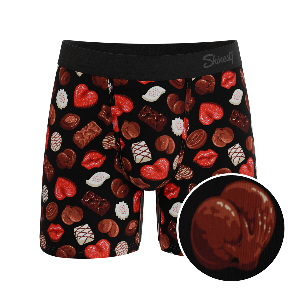The Bonbons | Naughty Chocolate Ball Hammock® Pouch Underwear - Shinesty - Flyclothing LLC