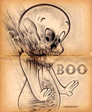 Black Market Art Company Boo Print - Black Market Art Company - Flyclothing LLC