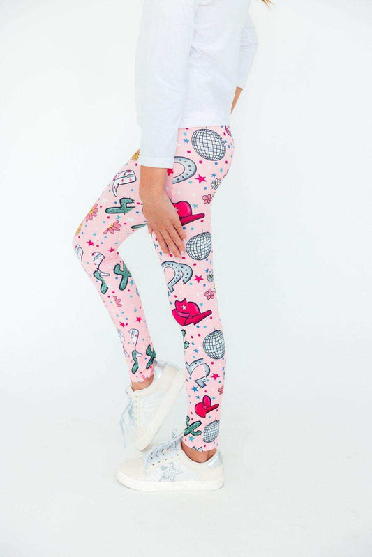 Boots & Bling Leggings - Mila & Rose ® - Flyclothing LLC