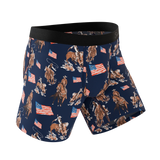 The Bootstraps & Chaps | Americana Cowboy Ball Hammock® Pouch Underwear - Shinesty - Flyclothing LLC