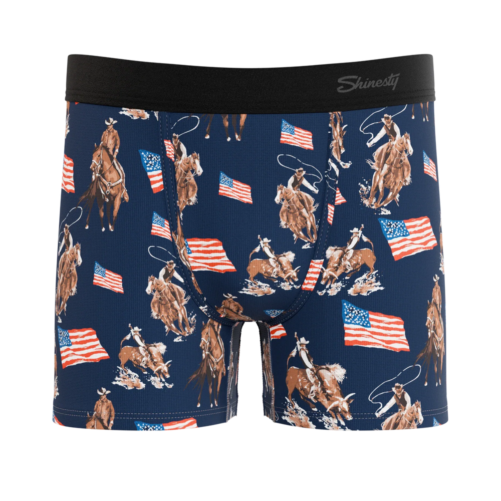 The Bootstraps & Chaps | Americana Cowboy Boy's Boxer Briefs - Shinesty - Flyclothing LLC