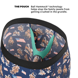 The Bootstraps & Chaps | Americana Cowboy Long Leg Ball Hammock® Pouch Underwear With Fly - Shinesty - Flyclothing LLC