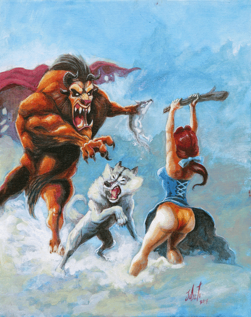 Black Market Art Company Booty and Beast Print - Black Market Art Company - Flyclothing LLC