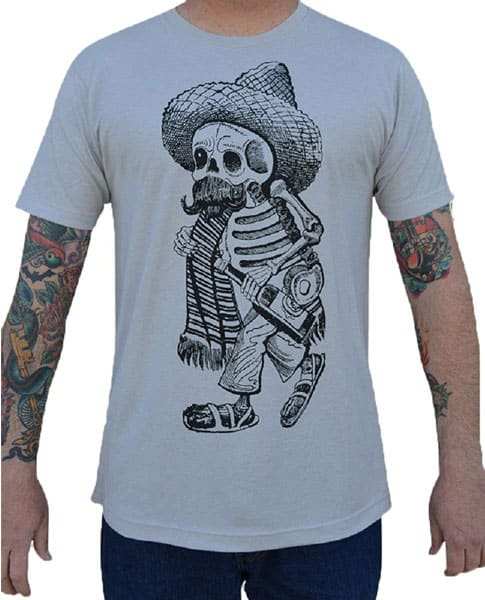 Black Market Art Company Borracho Men's T-Shirt - Black Market Art Company - Flyclothing LLC