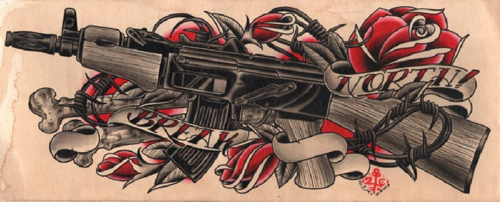 Black Market Art Company Break North Print - Black Market Art Company - Flyclothing LLC