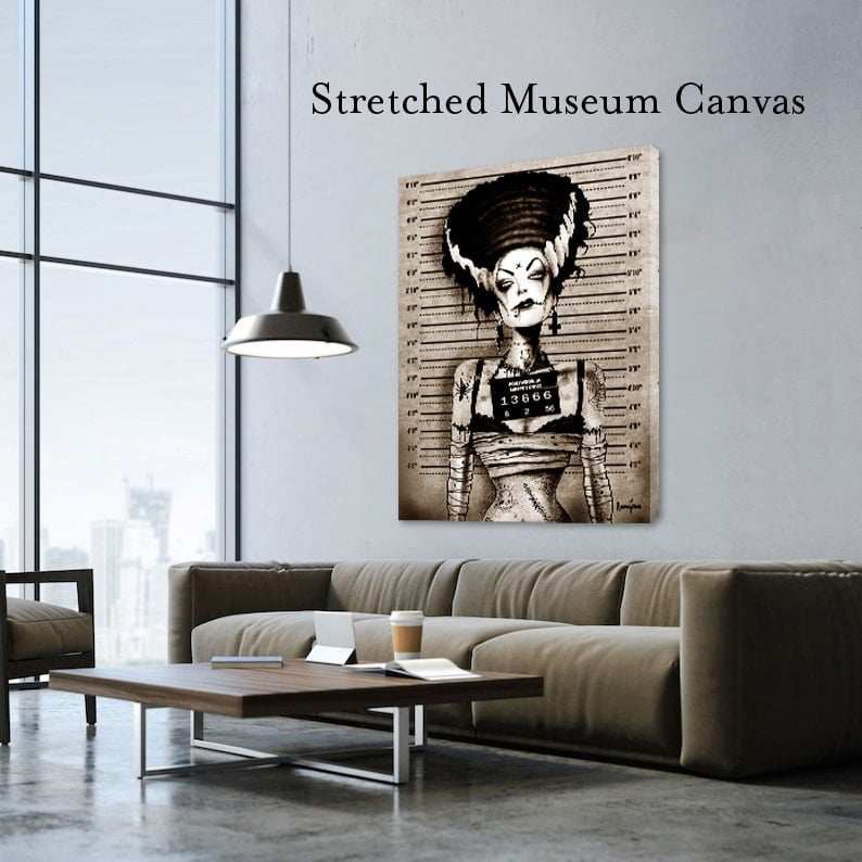 Black Market Art Company Bride Mugshot Print - Black Market Art Company - Flyclothing LLC