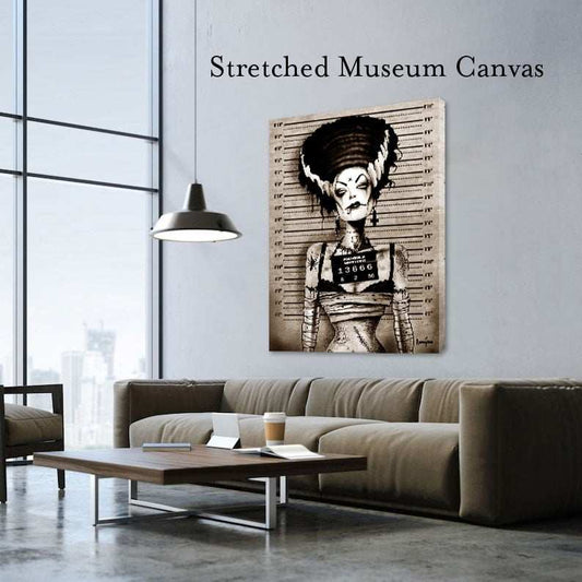 Black Market Art Company Bride Mugshot Print - Black Market Art Company - Flyclothing LLC