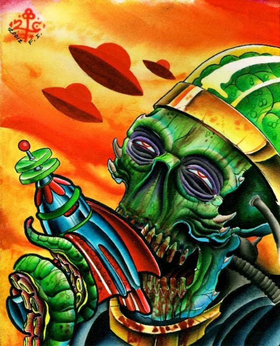 Black Market Art Company Bright Future Print - Black Market Art Company - Flyclothing LLC