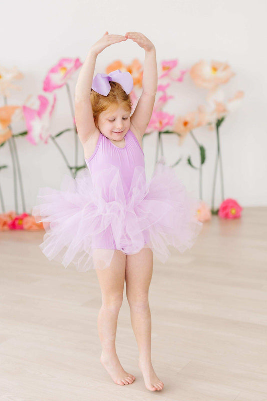 Bright Lilac Tank Tutu Leotard - Mila & Rose ® - Flyclothing LLC