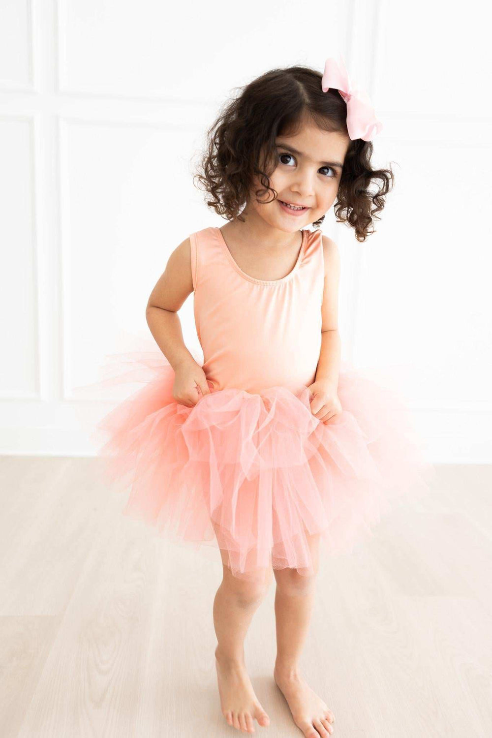 Bright Peach Tank Tutu Leotard - Mila & Rose ® - Flyclothing LLC