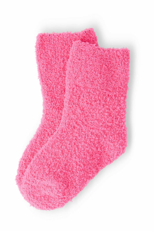 Bright Pink Cozy Socks - Mila & Rose ® - Flyclothing LLC