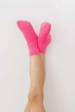 Bright Pink Cozy Socks - Mila & Rose ® - Flyclothing LLC