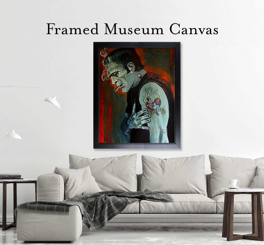Black Market Art Company Broken Hearted-Frankenstein Print - Black Market Art Company - Flyclothing LLC