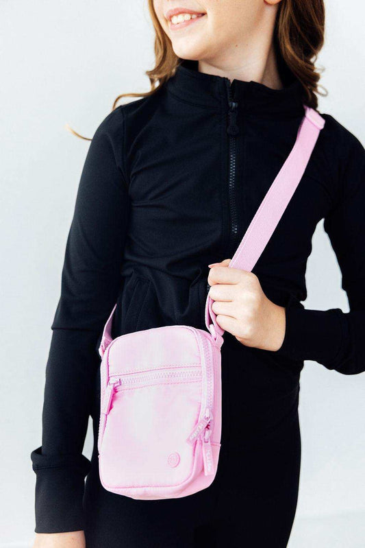 Bubblegum Pink Crossbody Bag - Mila & Rose ® - Flyclothing LLC