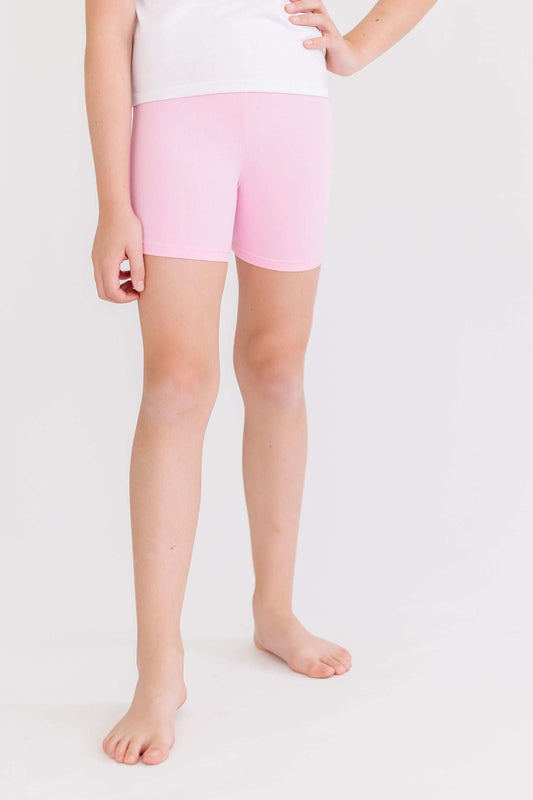 Bubblegum Pink Twirl Shorts - Mila & Rose ® - Flyclothing LLC