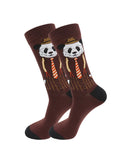 Business Panda Socks - Animal Comfy Cotton Socks for Men & Women - Real Sic - Flyclothing LLC