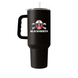 Nebraska Blackshirts 40oz Flipside Powder Coat Tumbler - Logo Brands - Flyclothing LLC