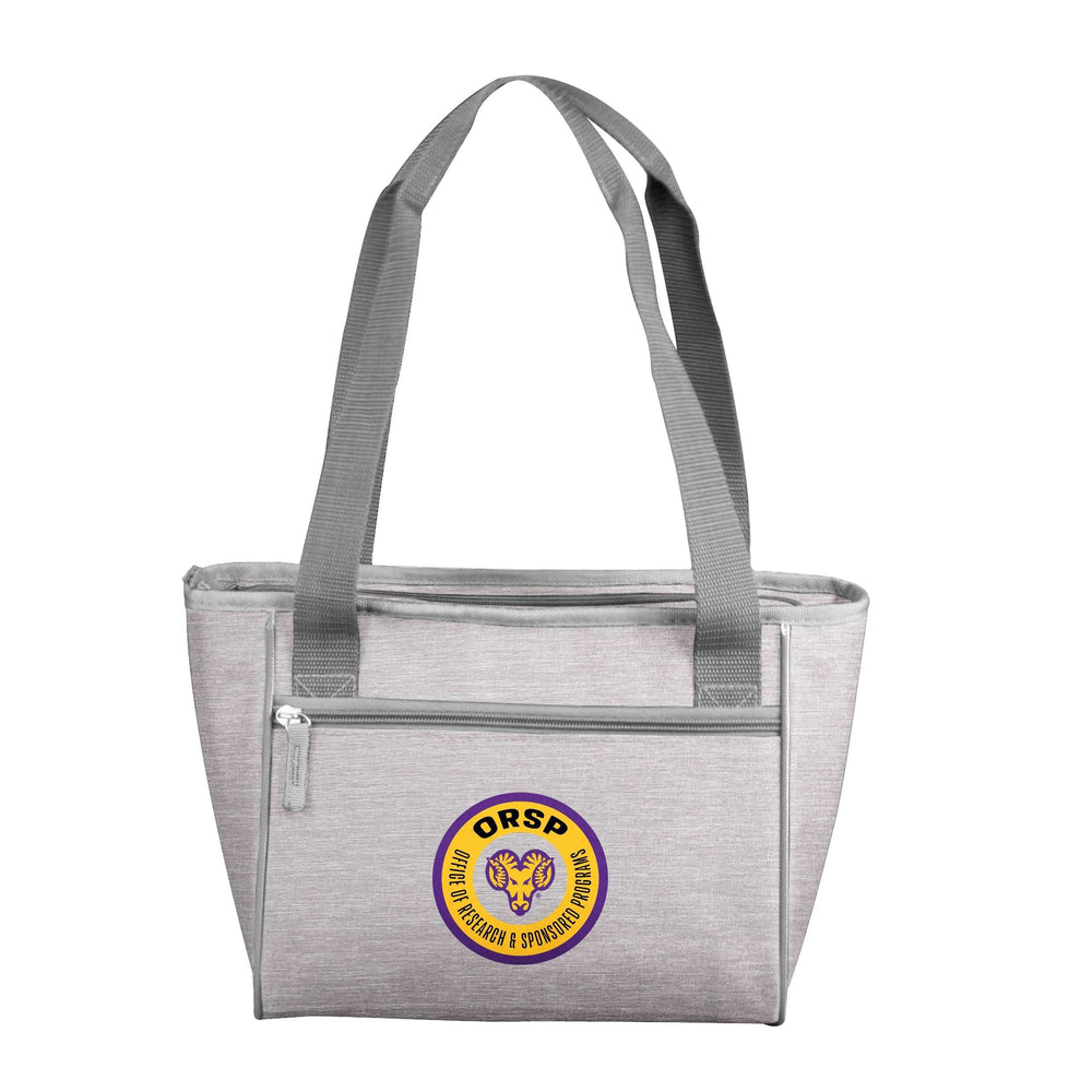 West Chester Charcoal Crosshatch 16 Can Cooler Tote - Logo Brands - Flyclothing LLC