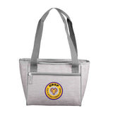 West Chester Charcoal Crosshatch 16 Can Cooler Tote - Logo Brands - Flyclothing LLC