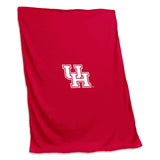 Houston New Logo Sweatshirt Blanket (Screened) - Logo Brands - Flyclothing LLC