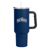 Mount St. Mary's University 40oz Flipside Powder Coat Tumbler - Logo Brands - Flyclothing LLC