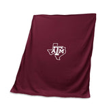 TX A&M Lonestar Sweatshirt Throw (Screened) - Logo Brands - Flyclothing LLC